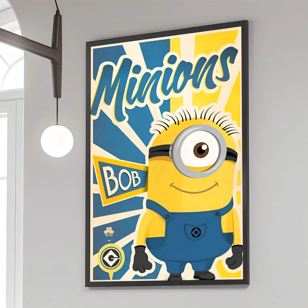 1PC Minions 2 Retro Poster - Image 2