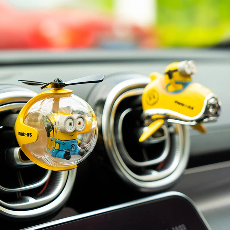 New Minions Cartoon Car Air Freshener - Image 7