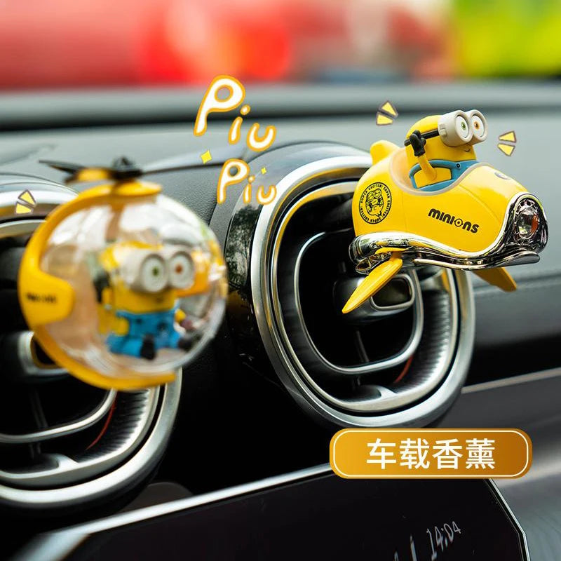 New Minions Cartoon Car Air Freshener - Image 2