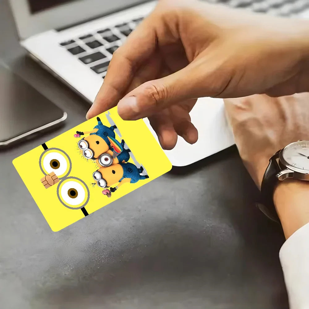 Kawaii M-Minions Cute Anime Fashion Cartoon Sticker for Credit Card - Image 10
