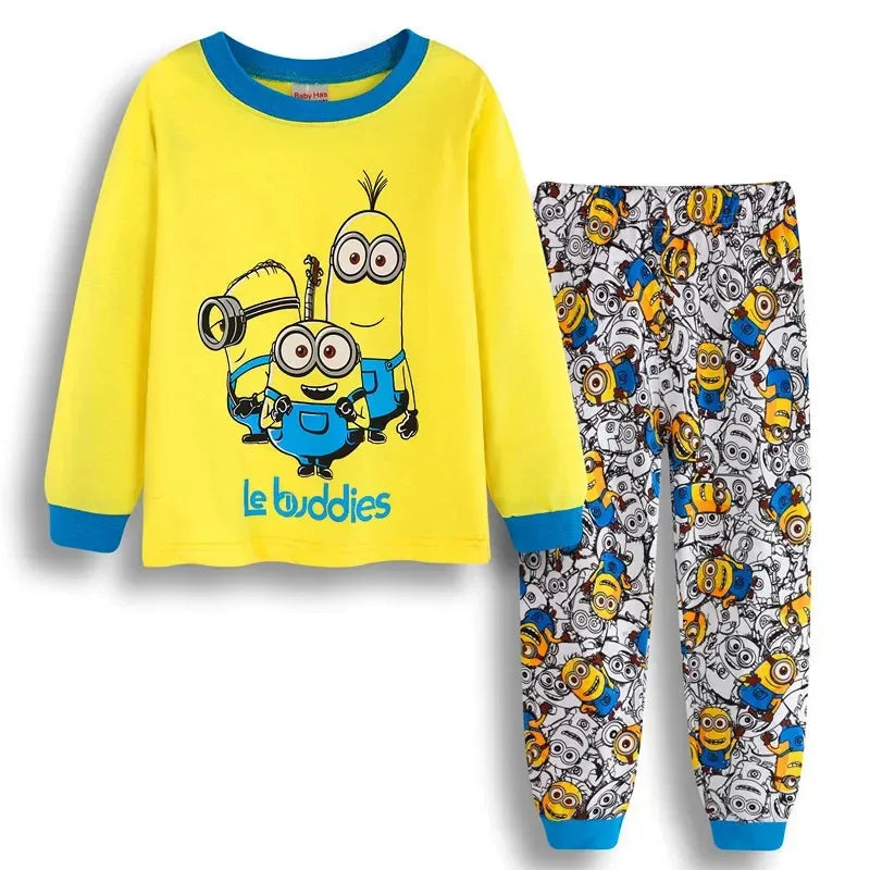 Despicable Me Minions Kids Pajama Set – 2-Piece Long Sleeve Sleepwear - Image 5