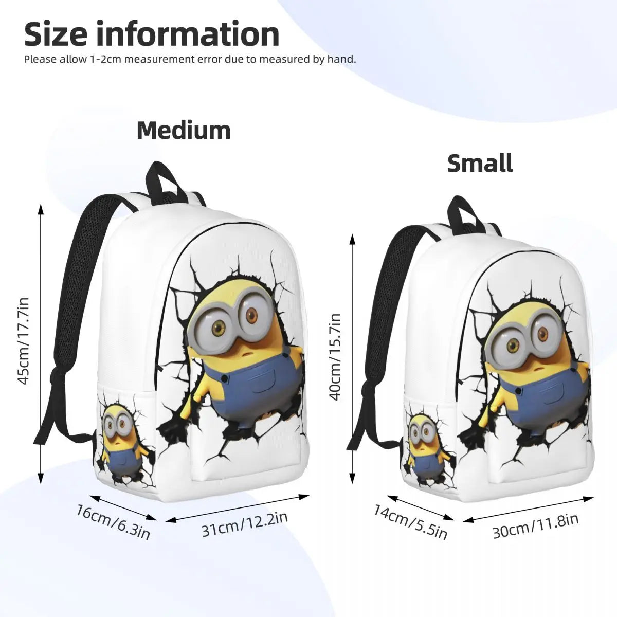 Minions Shocking Despicable Me Backpack – 2024 Cartoon Laptop - Image 5
