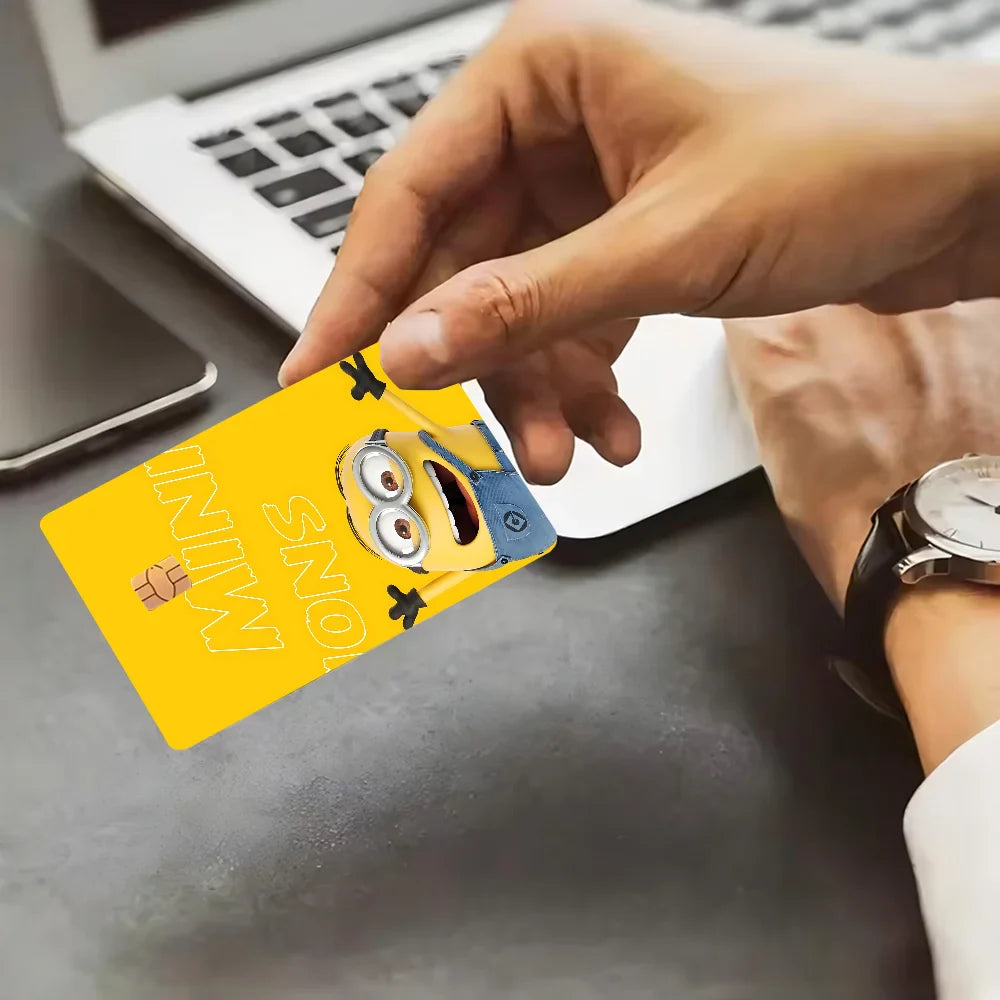 Kawaii M-Minions Cute Anime Fashion Cartoon Sticker for Credit Card - Image 4